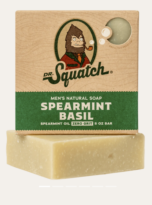 SQUATCH SOAP-SPEARMINT BASIL