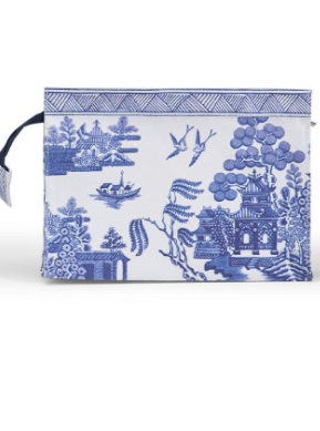CHINOISERIE MULTIPURPOSE POUCH - LANDSCAPE