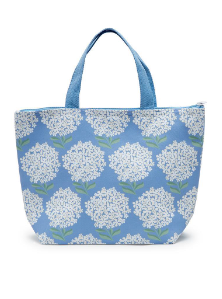 HYDRANGEA LUNCH BAG - BLUE