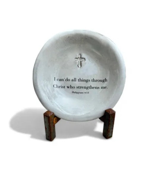 I CAN DO ALL THINGS-RING DISH