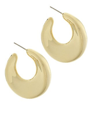 Bold Gradual Metal Hoops