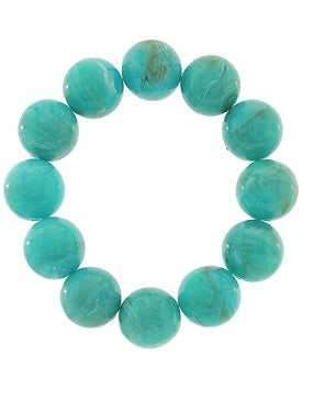 BALL BEAD BRACELET - TURQUOISE