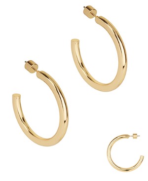 40mm METAL HOOPS - GOLD
