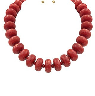 RONDELLE BEAD NECKLACE