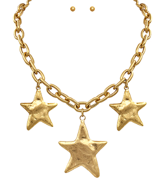 STAR NECKLACE - STAR/GOLD
