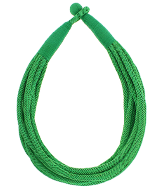 ROPE NECKLACE - GREEN