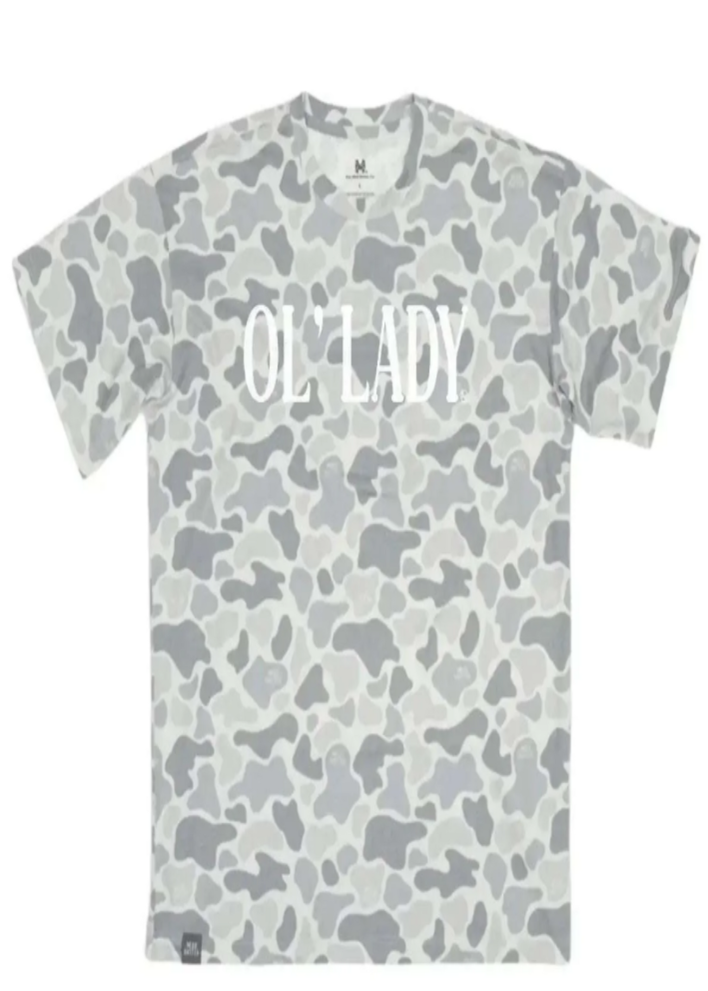 OL LADY T SHIRT - FOG