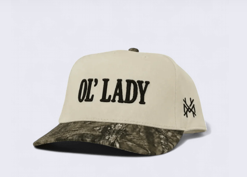 OL' LADY SNAPBACK HAT - RETRO BREAKUP COUNTRY/NATURAL