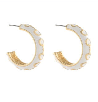 COLOR COATED HOOPS - WHITE