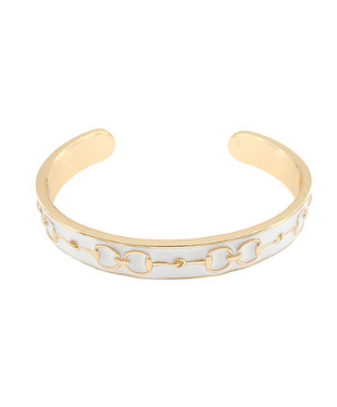 COLOR COATED CUFF - WHITE