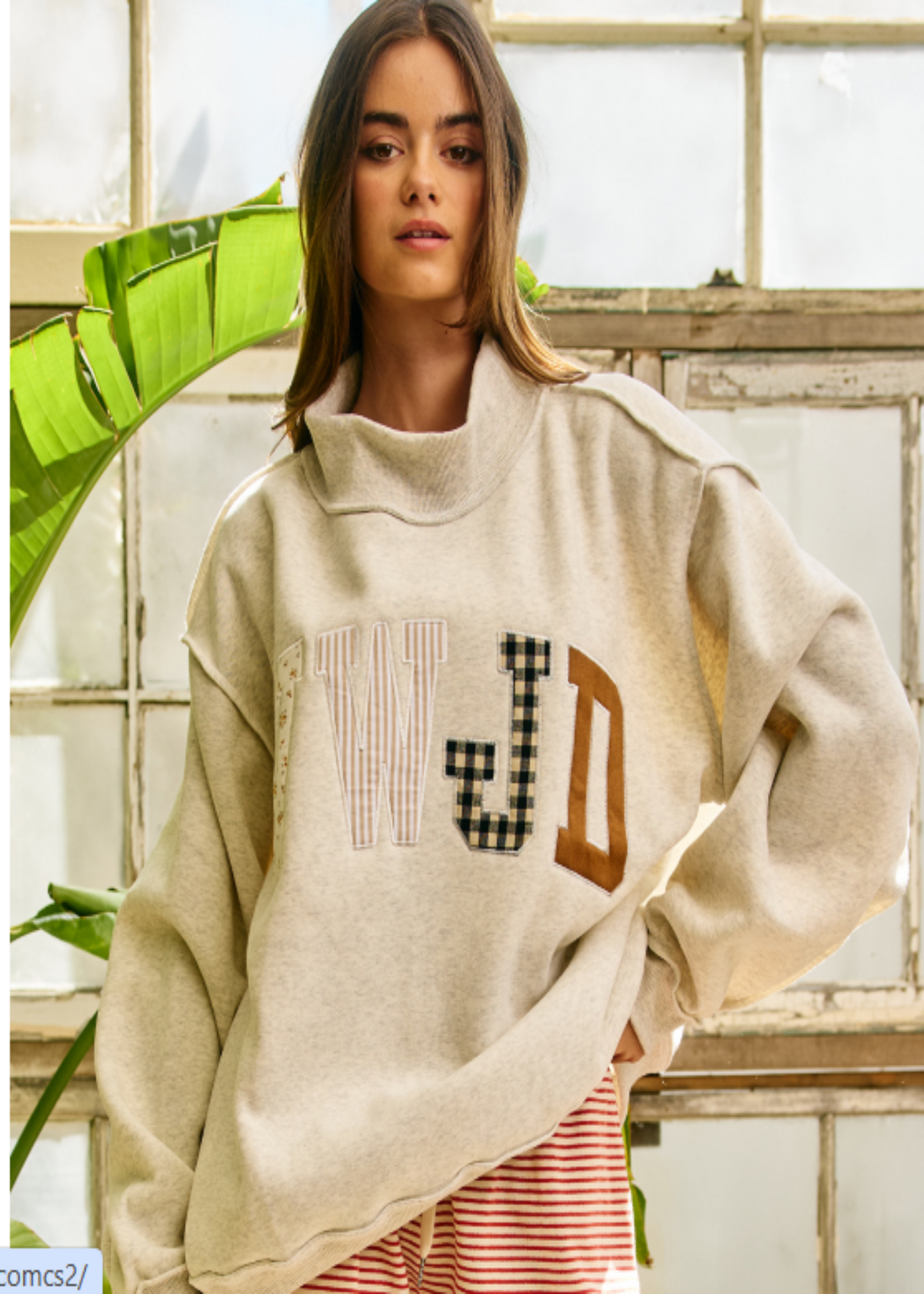 WWJD MOCKNECK - ASH GREY