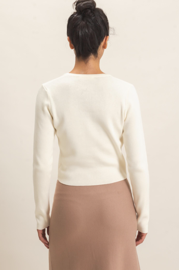 CASSIE SWEATER - CREAM