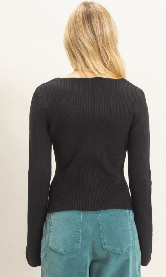 KHLOE SWEATER - BLACK