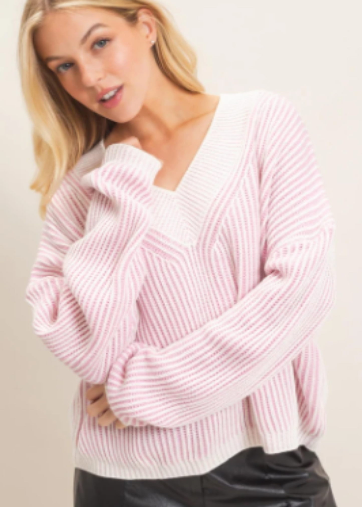 ZANA SWEATER - PINK