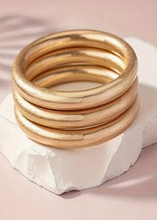 1 SET - 3 PIECE GOLD SET