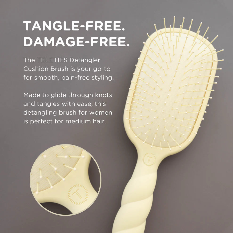 DETANGLER HAIR BRUSH - TAN