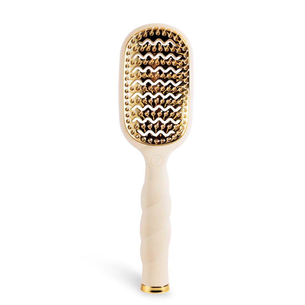 VENTED HAIR BRUSH - TAN