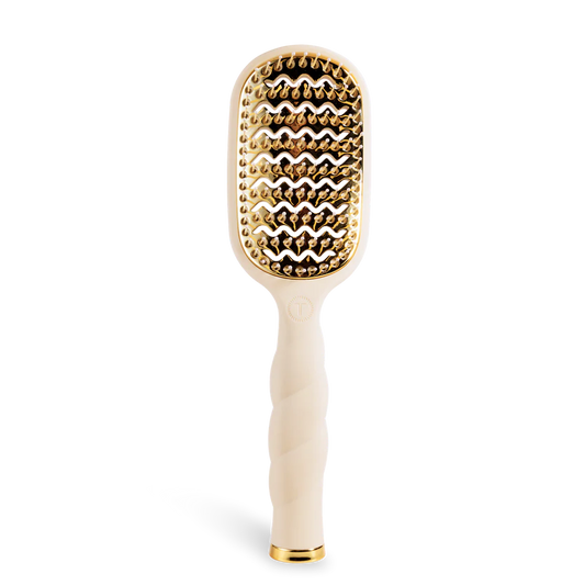 VENTED HAIR BRUSH - TAN
