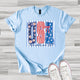 USA RED & WHITE 250 TEE