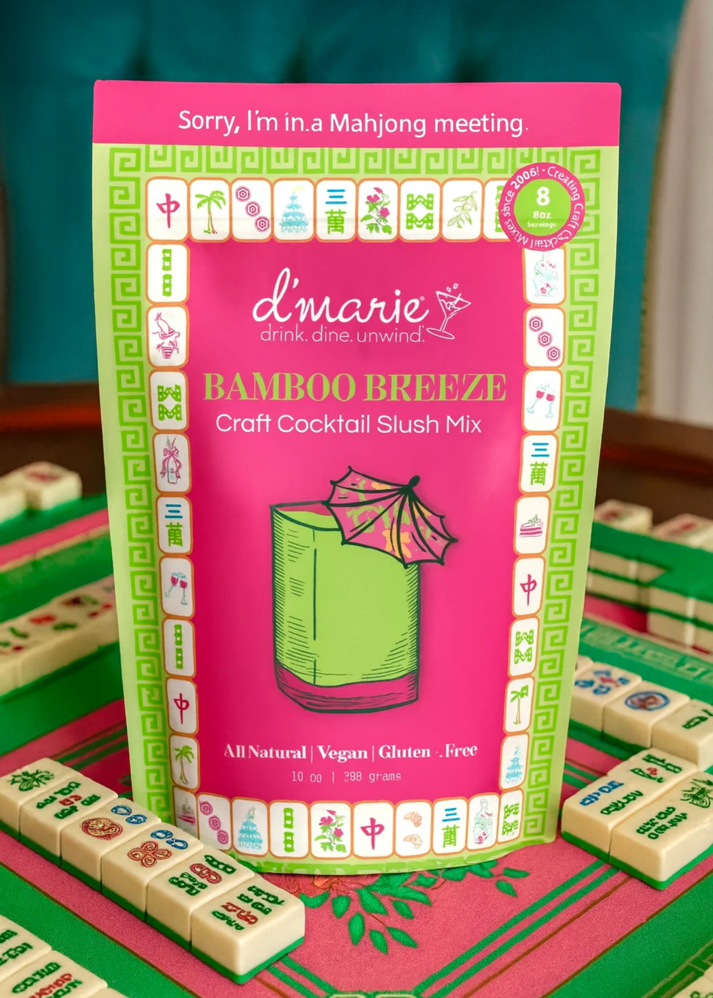 Bamboo Breeze Mahjong - Slushie Ready to freeze Cocktail