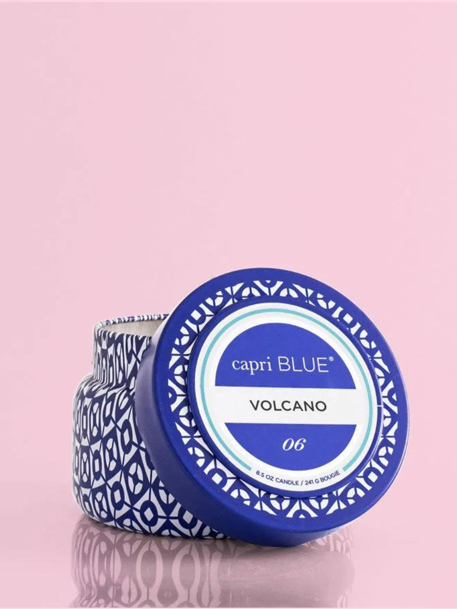 SIGNATURE PRINTED TRAVEL TIN VOLCANO