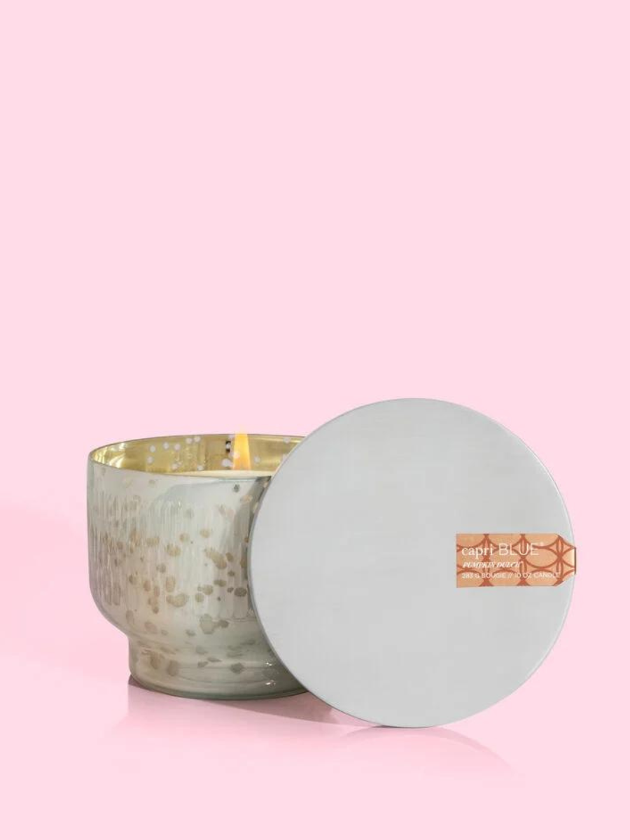 MERCURY ETCHED INVERT JAR-PUMPKIN DULC : 10OZ