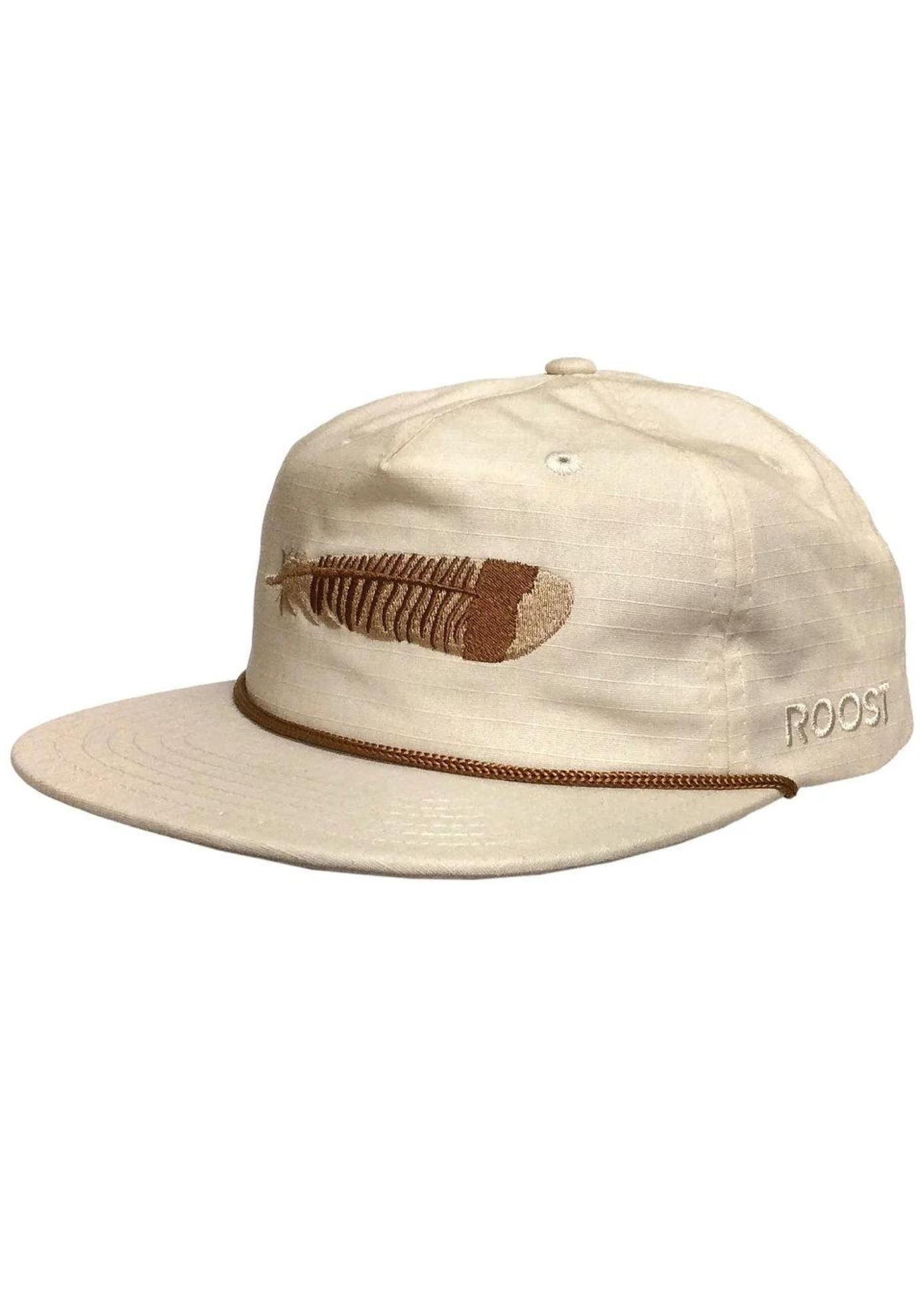 ROOST TURKEY FEATHER HAT-KHAKI