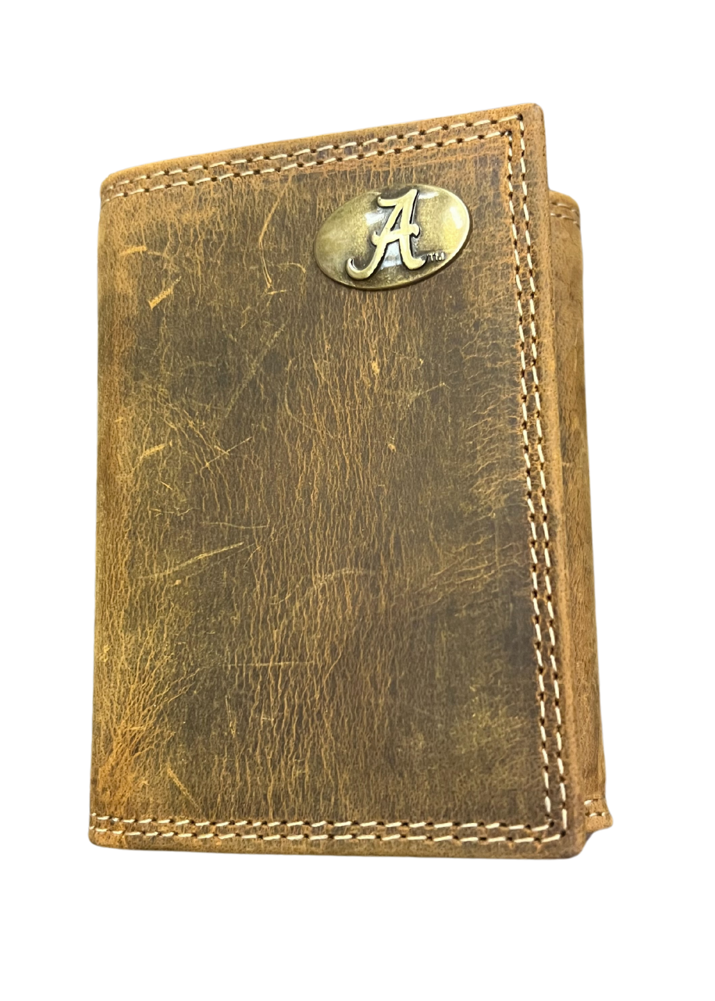 VINTAGE TAN TRIFOLD UNIVERISTY OF ALABAMA