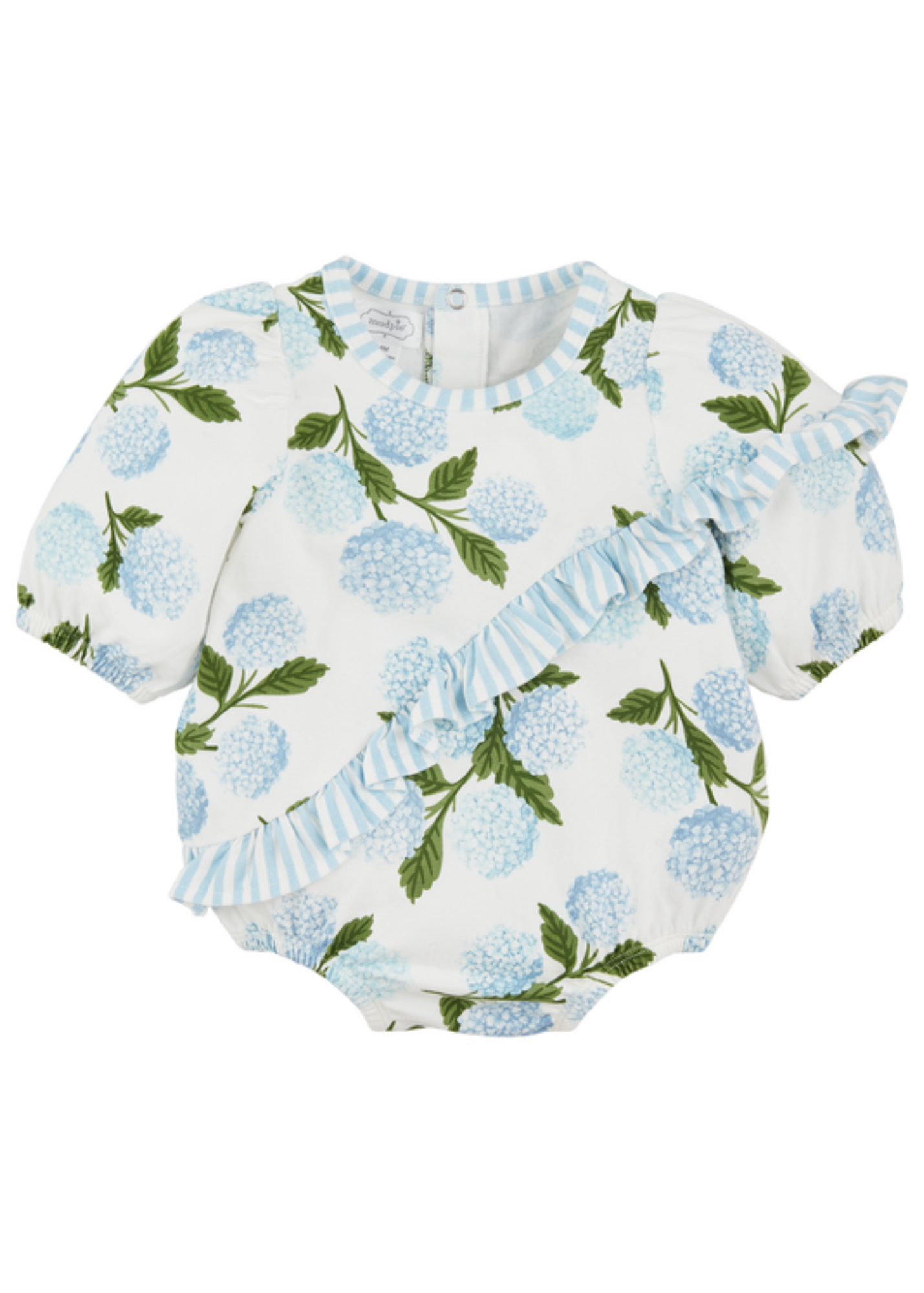 HYDRANGEA BUBBLE BABY ROMPER