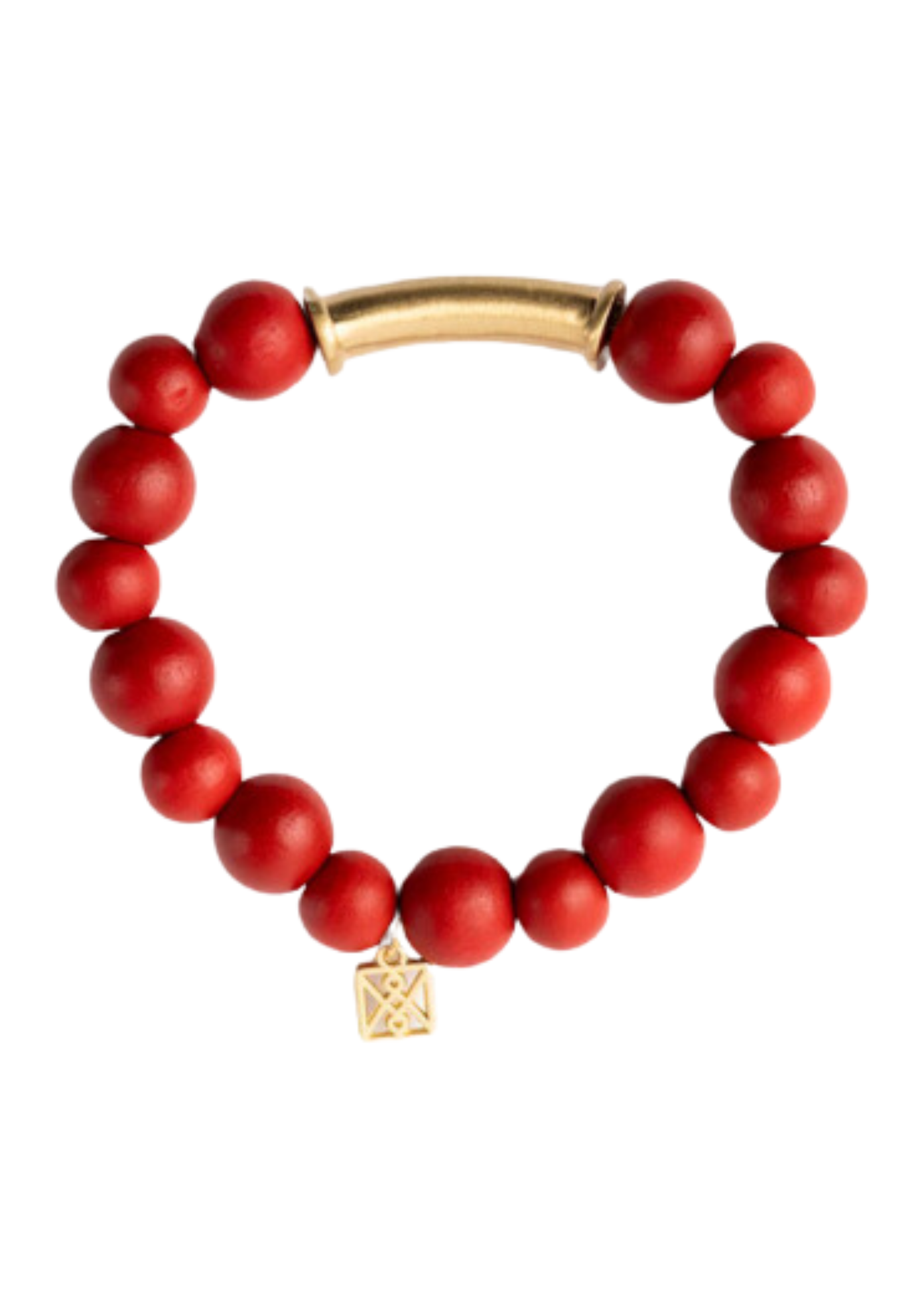 KARINA BRACELET-RED/BLACK