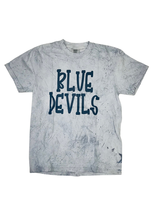 BLUE DEVILS OCEAN DOODLEPUFF TEE-BLUE/NAVY