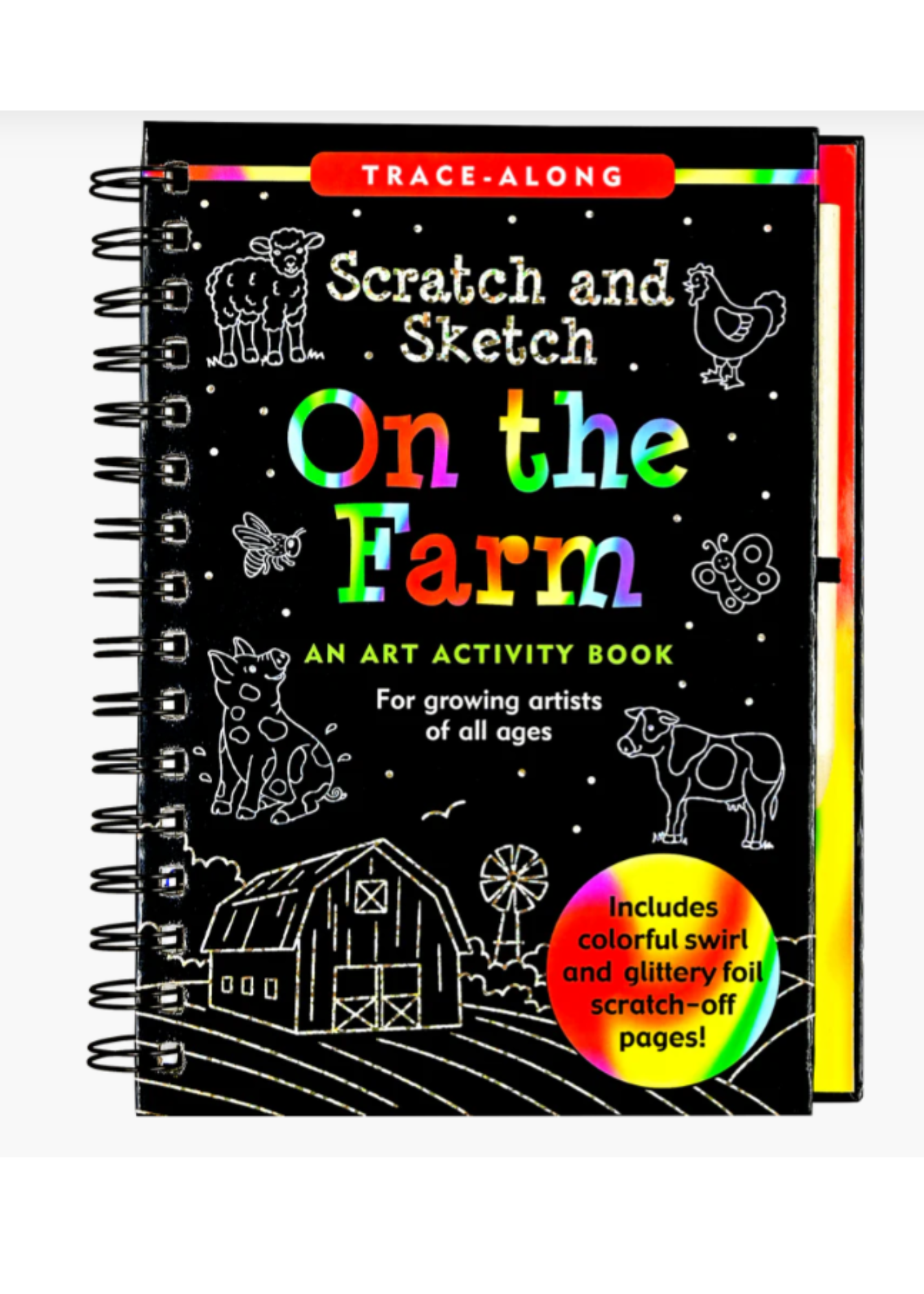 SCRATCH AND SKETCH - ON THE FARM