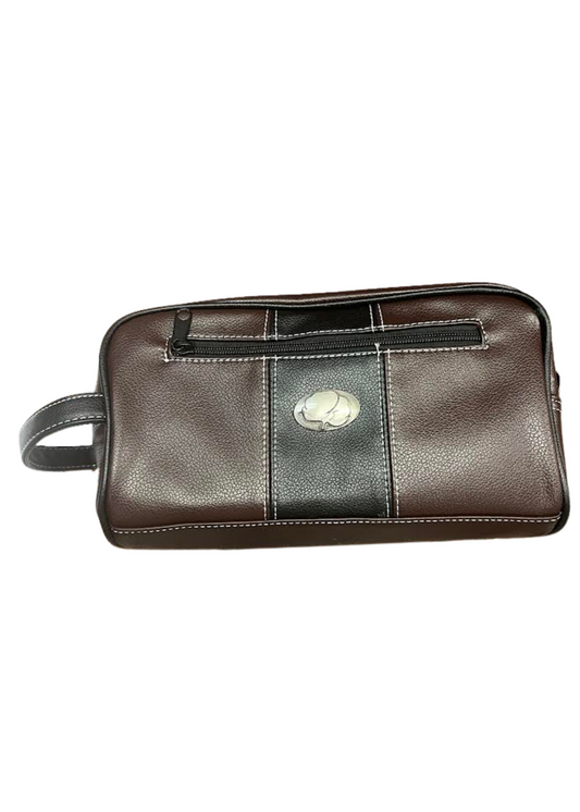 PEBBLE GRAIN TOILETRY BAG- COTTON