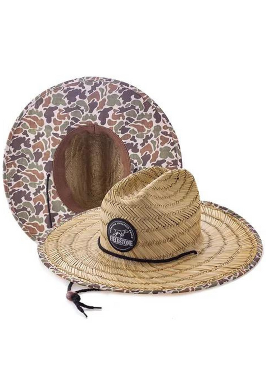 STRAW HAT-CAMO