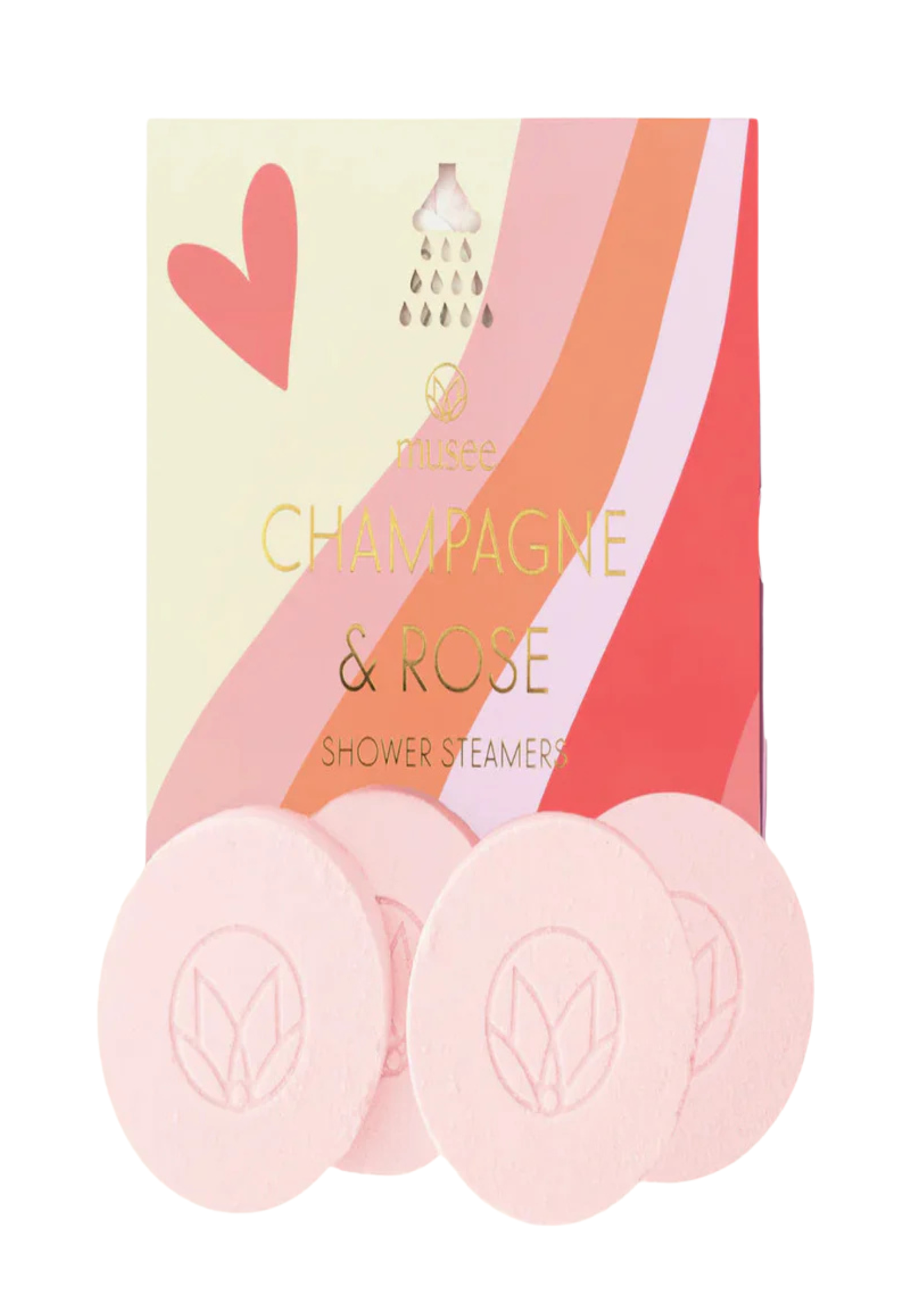 SHOWER STEAMERS-CHAMPANGE & ROSE