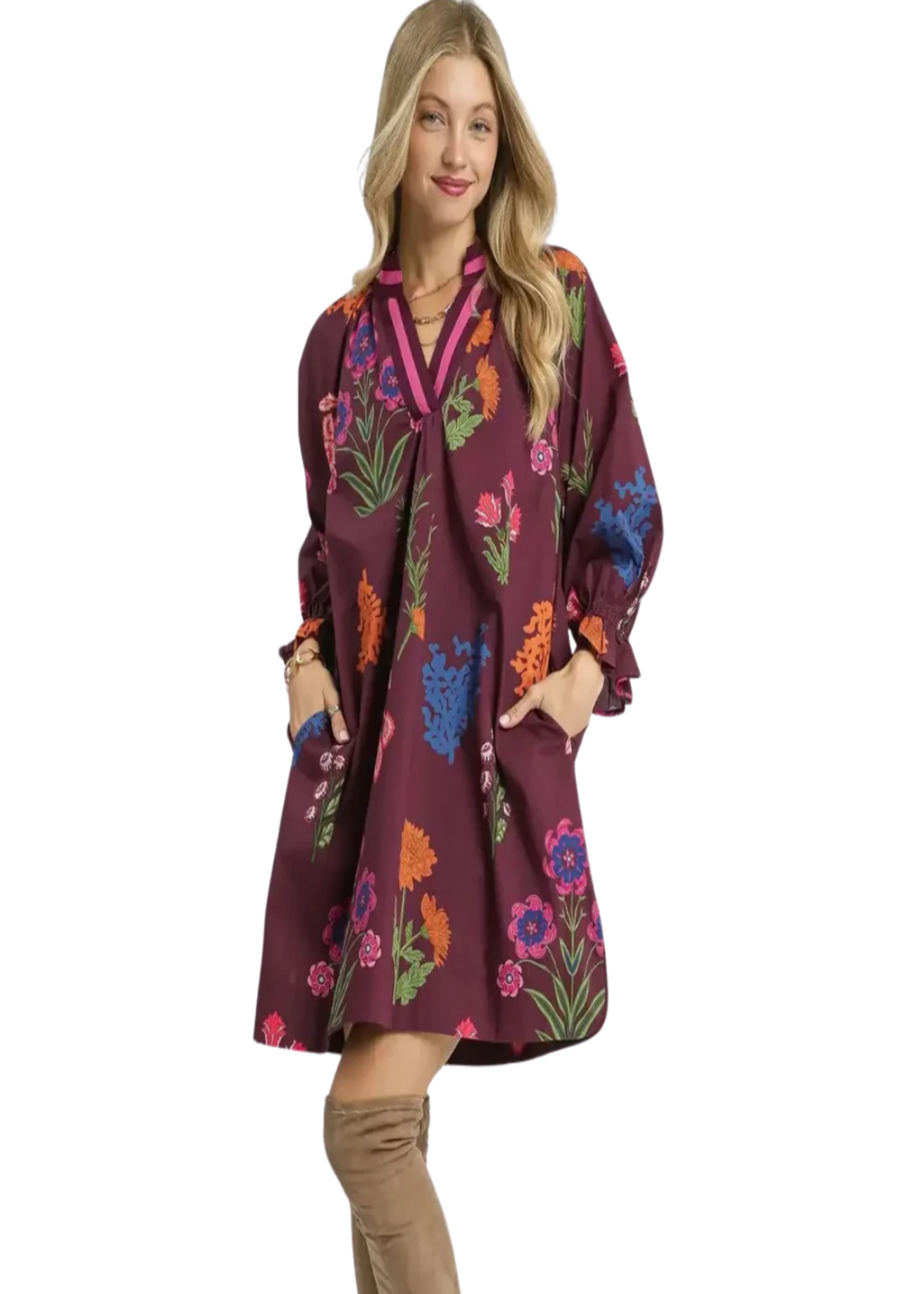 layla dress - midnight mix