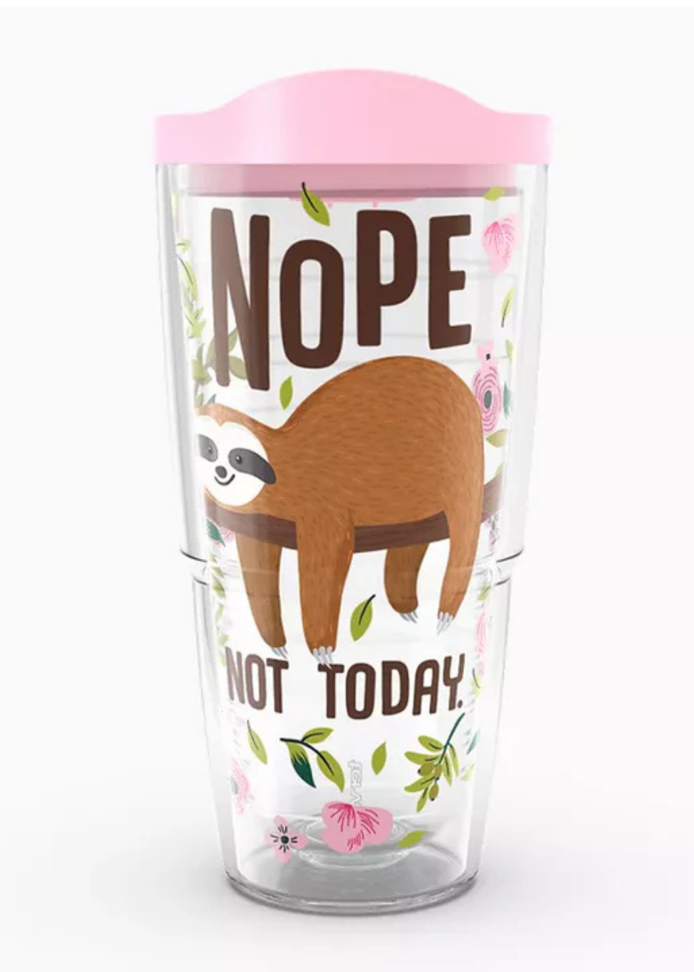 SLOTH NOPE NOT TODAY-24OZ