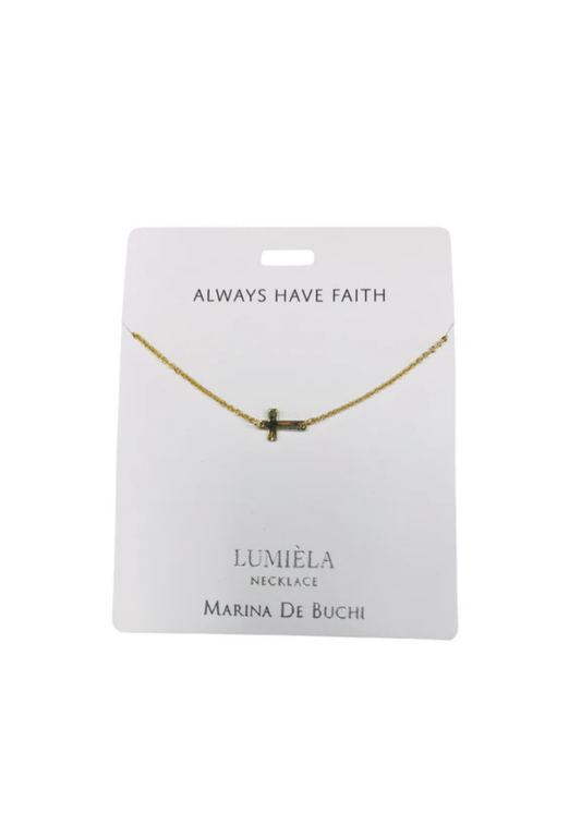 LUMIELA NECK-CROSS SHAPE