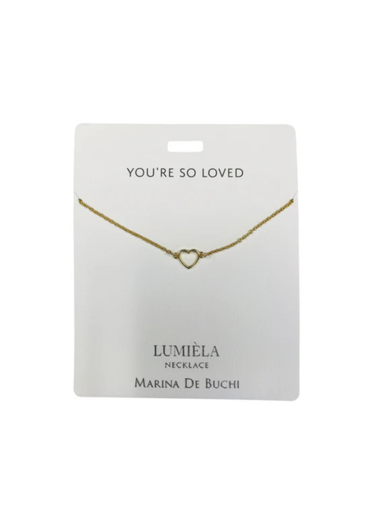 LUMIELA NECK-HEART SHAPE