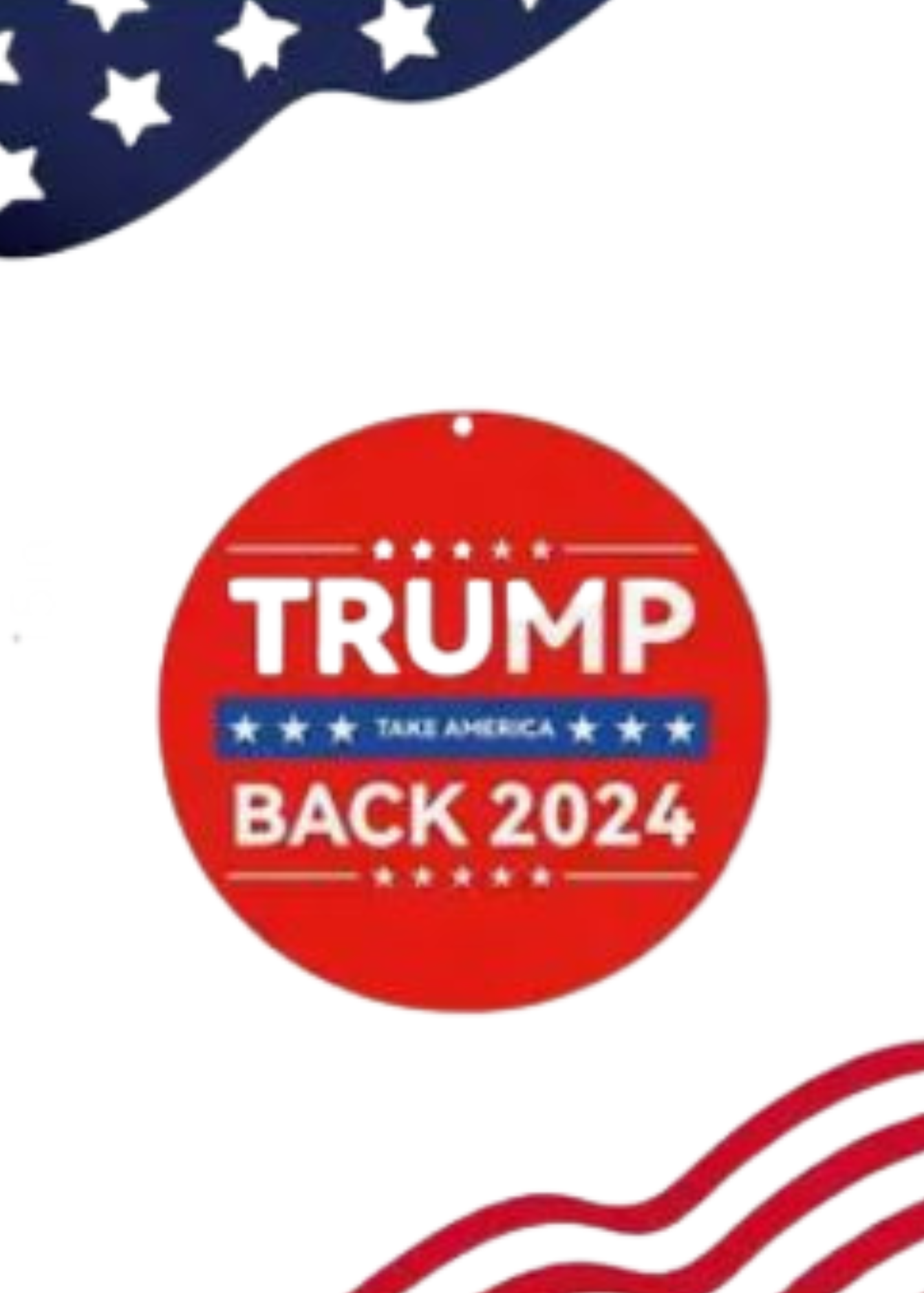 TRUMP 2024 TAKE BACK AMERICA PENDANT