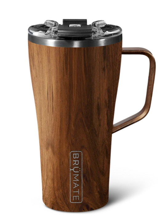 TODDY TUMBLER W/ HANDLE-WALNUT : 22OZ