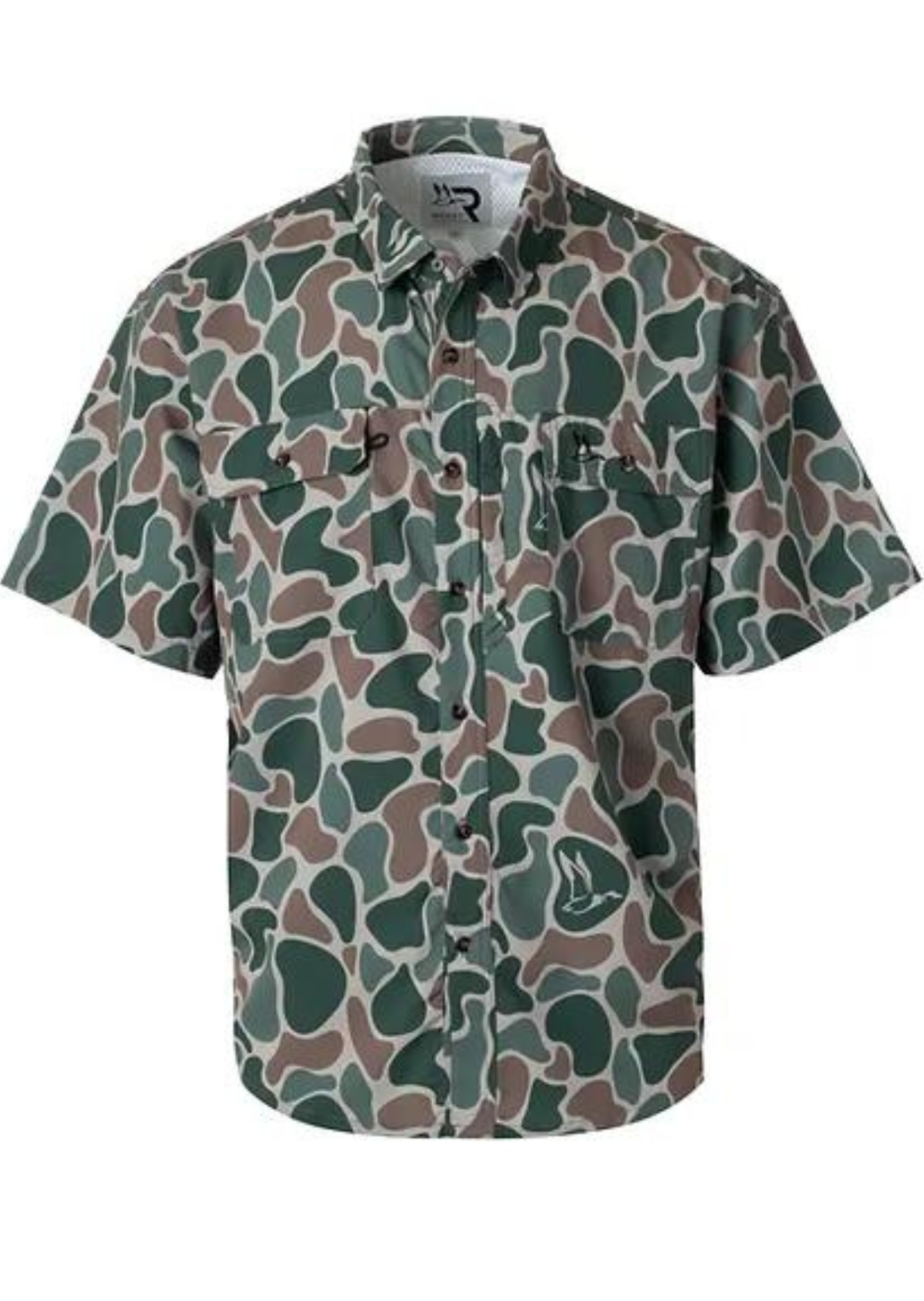 ROOST CAMO BUTTON DOWN-CAMO