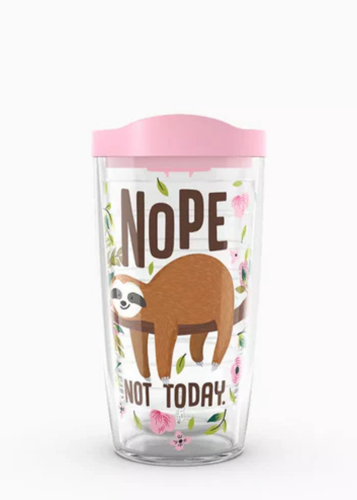 SLOTH NOPE NOT TODAY-16OZ