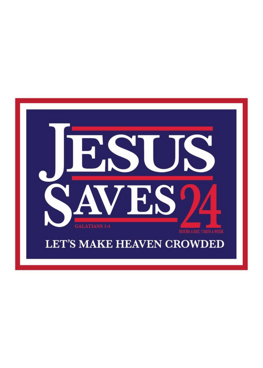 JESUS SAVES 24'