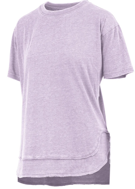 BEACH CREW NECK TOP-BEACH PURPLE