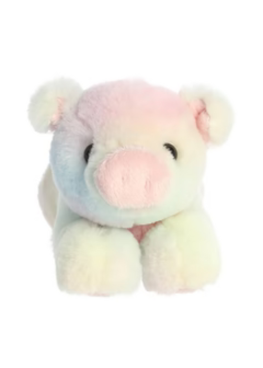 MINI FLOPSIES-RAINBOW PIG