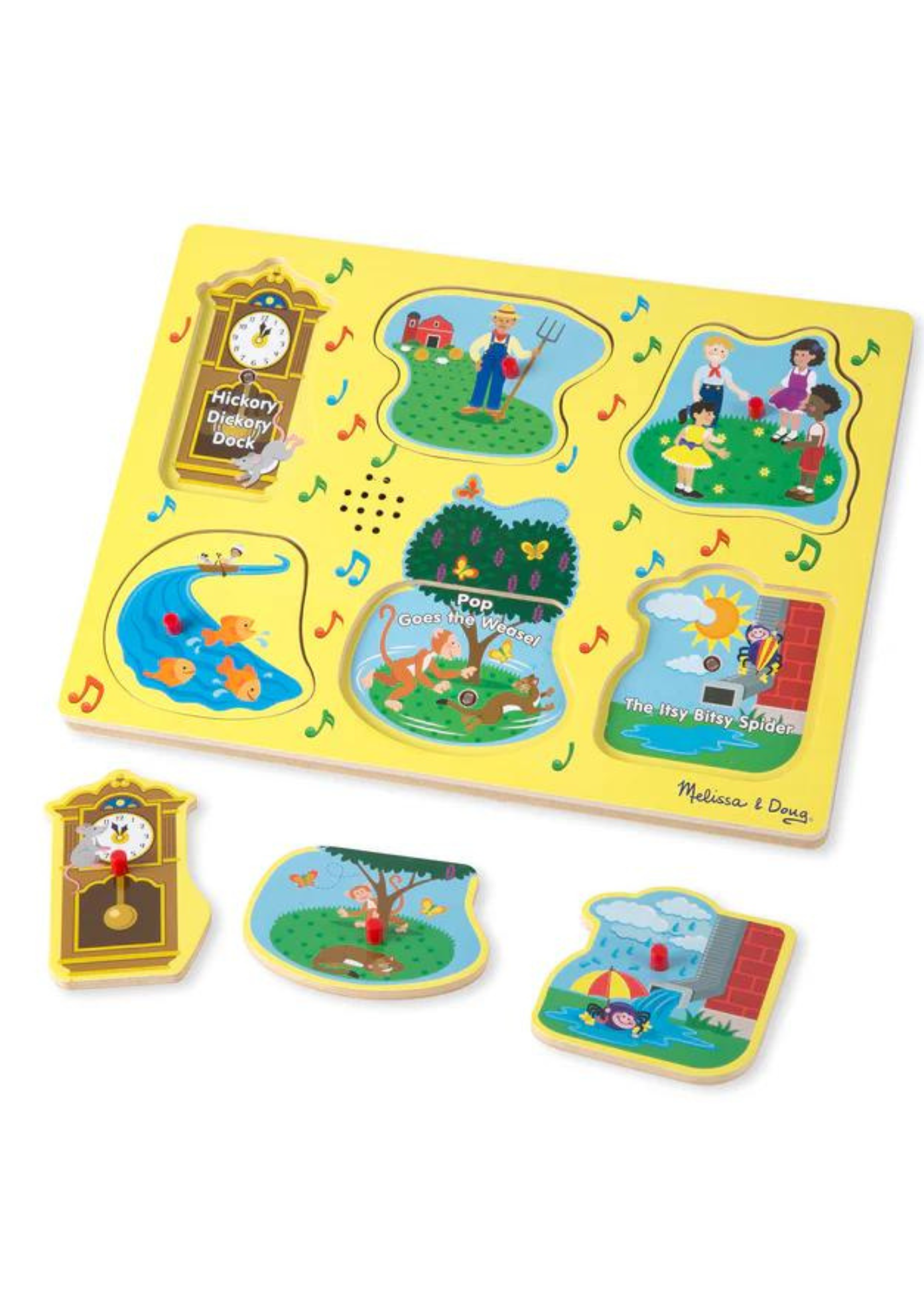 NURSERY RHYMES PUZZLE-YELLOW