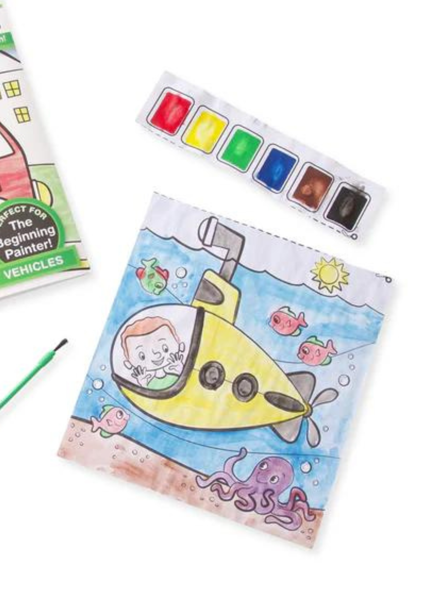 PAINT WITH WATER KIDS' ART PAD-VEHICLES