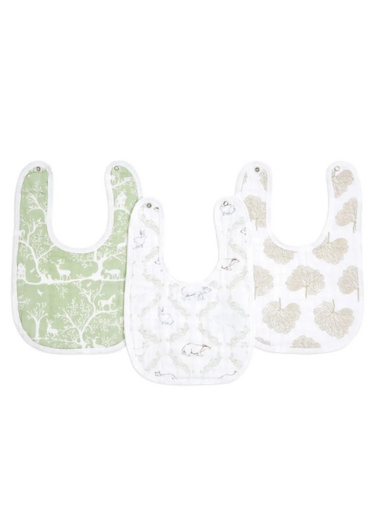 3 PACK SNAP BIBS-HARMONY