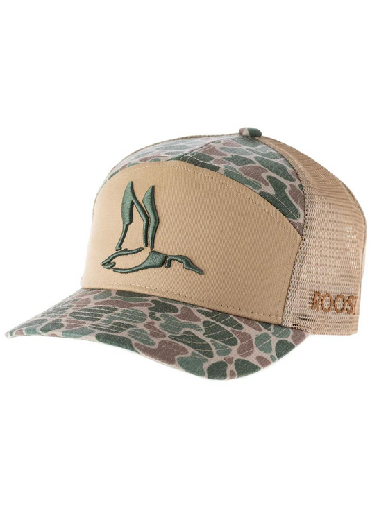 ROOST 7 PANEL 3D PUFF DUCK LOGO-CAMO